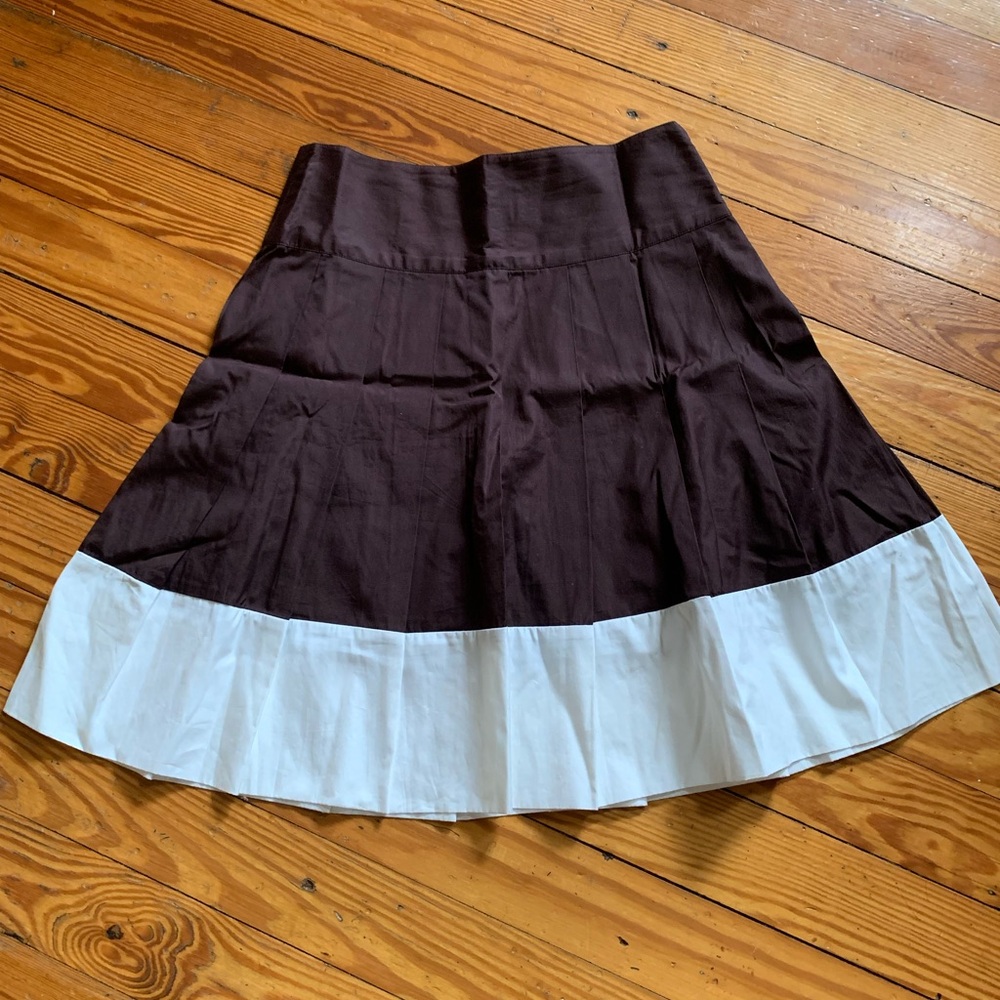 Banana Republic Pleated Skirt Size 0 Like New!
